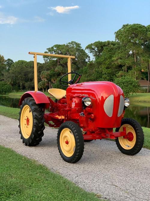 钢铁小精灵 1961年保时捷Junior 108拖拉机的前世今生
